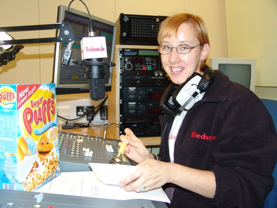 Weekend breakfast presenter Tess Lewsey.